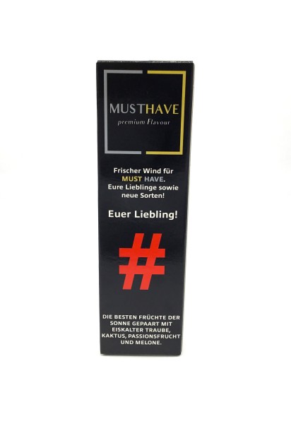 MUST HAVE - # 10ml Traube, Kaktus & Frische